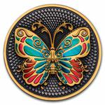 Silver Two Ounces 2023 Butterfly: Photo Coin, Niue, Silver Two Ounces 2023 Butterfly / thumbnail