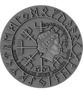 Niue / Silver Two Ounces 2020 Eric Bloodaxe - obverse photo