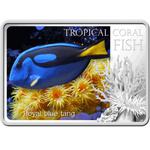 Silver Ounce 2013 Royal Blue Tang Fish: Photo Coin, Niue, Silver Ounce 2013 Royal Blue Tang Fish / thumbnail