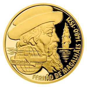 Niue / Gold Quarter Ounce 2020 Fernão de Magalhães - reverse photo