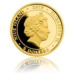 Five Dollars Gold 2015 Maxipes Fík: Photo Coin, Niue, Five Dollars Gold 2015 Maxipes Fík / thumbnail