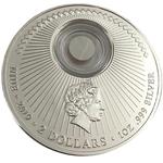 Silver Ounce 2019 Moon Landing, with Copper: Photo Coin, Niue, Silver Ounce 2019 Moon Landing, with Copper / thumbnail
