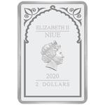 Silver Ounce 2020 Archangel Gabriel: Photo Coin, Niue, Silver Ounce 2020 Archangel Gabriel / thumbnail