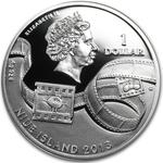 Silver Half Ounce 2013 Cartoon Characters - Scooby-Doo: Photo 2013 Niue Proof Silver $1 Cartoon Characters Scooby-Doo! / thumbnail