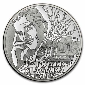 Niue / Silver Ounce 2023 Nikola Tesla - reverse photo