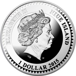 Niue / One Dollar Silver 2015 Love - obverse photo