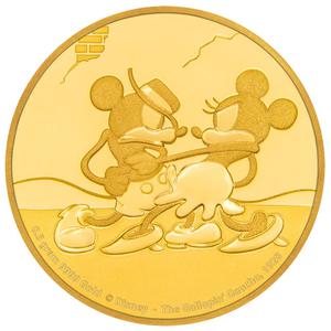 Niue / Gold Half Gram 2017 Mickey - Gallopin' Gaucho - obverse photo