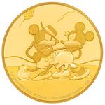 Gold Half Gram 2017 Mickey - Gallopin' Gaucho: Photo Coin, Niue, Gold Half Gram 2017 Mickey - Gallopin' Gaucho / thumbnail