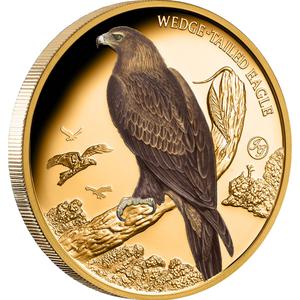 Niue / Gold Ounce 2025 Birds of Australia - Wedge-tailed Eagle - reverse photo