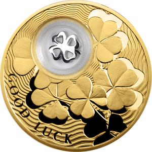 Niue / Silver Ounce 2013 Four-Leaf Clover - reverse photo