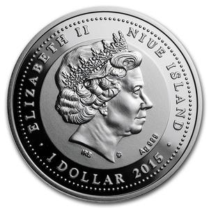 Niue / Silver Ten Grams 2016 Wild Boar - obverse photo