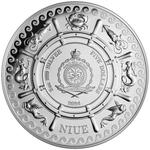 Silver Ounce 2024 Mythical Creatures - Sea Serpent: Photo Coin, Niue, Silver Ounce 2024 Mythical Creatures - Sea Serpent / thumbnail