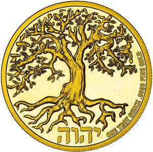 Niue / Gold Ounce 2023 Tree of Life - reverse photo