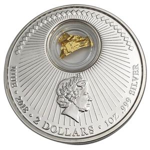 Niue / Silver Ounce 2018 Alaska Gold Rush 1899 - obverse photo