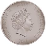 Silver Ounce 2017 Warriors of History - Huns: Photo Coin, Niue, Silver Ounce 2017 Warriors of History - Huns / thumbnail