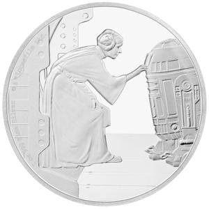 Niue / Silver Ounce 2016 Star Wars - Princess Leia - reverse photo