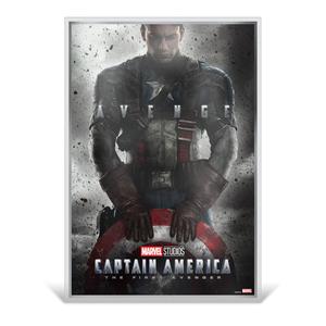 Niue / Silver One and a Half Ounce 2025 Captain America - reverse photo