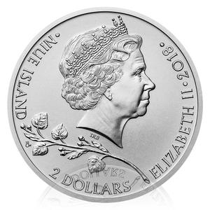 Niue / Silver Ounce 2018 Czech Lion - obverse photo
