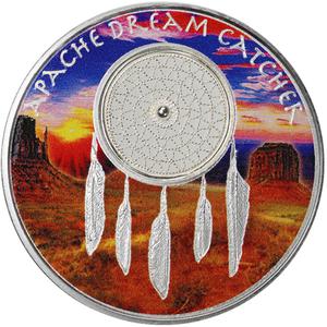 Niue / Silver Ounce 2017 Apache Dream Catcher - reverse photo