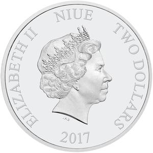 Niue / Silver Ounce 2017 Disney - Season's Greetings - obverse photo