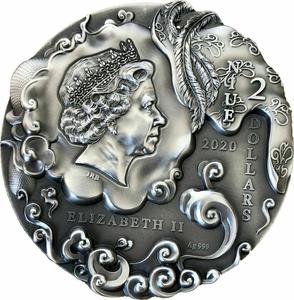 Niue / Silver Two Ounces 2020 Sun Wukong - Journey to the West - obverse photo