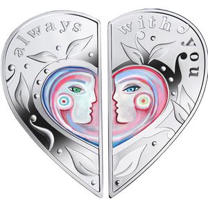 Niue / Silver Ounce 2017 Always with You - reverse photo