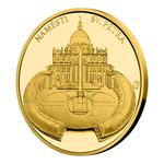 Gold Quarter Ounce 2021 St Peter's Basilica - The Cross: Photo Coin, Niue, Gold Quarter Ounce 2021 St Peters Basilica / thumbnail