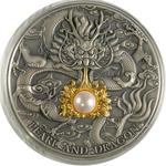 Silver Two Ounces 2022 Pearl and Dragon: Photo Coin, Niue, Silver Two Ounces 2022 Pearl and Dragon / thumbnail