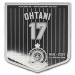 Silver Three Ounces 2025 MLB - Shohei Ohtani: Photo Coin, Niue, Silver Three Ounces 2025 MLB - Shohei Ohtani / thumbnail