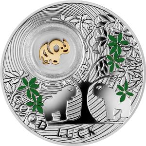 Niue / Silver Half Ounce 2014 Elephant - reverse photo
