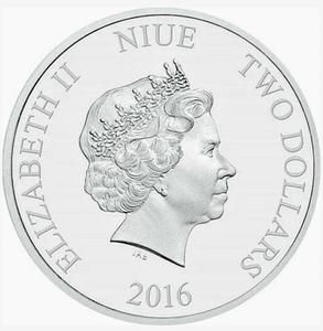 Niue / Silver Ounce 2016 Mickey Mouse - Brave Little Tailor - obverse photo