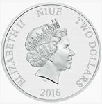 Silver Ounce 2016 Mickey Mouse - Brave Little Tailor: Photo Coin, Niue, Silver Ounce 2016 Mickey Mouse - Brave Little Tailor / thumbnail