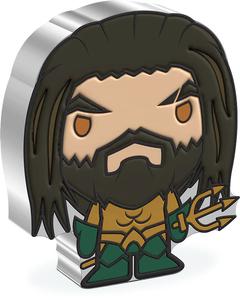 Niue / Silver Ounce 2023 Chibi - DC Comics: Aquaman - reverse photo