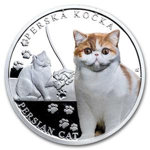 Niue / Silver Ounce 2024 Cat Breeds - Persian - reverse photo