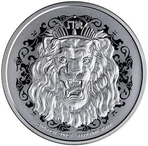 Niue / Silver Ounce 2025 Roaring Lion of Judah - reverse photo