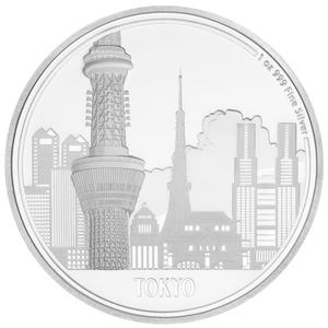 Niue / Silver Ounce 2017 Great Cities - Tokyo - obverse photo