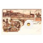 Gold Half Gram 2020 Bratislava Castle: Photo Coin, Niue, Gold Half Gram 2020 Bratislava Castle / thumbnail