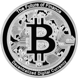 Niue / Silver Ounce 2025 Crypto Series - Bitcoin, Redeemable - reverse photo