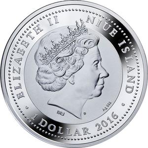 Niue / Silver Ounce 2016 Tree of Luck - obverse photo