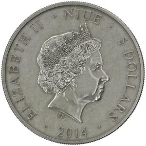 Niue / Silver Two Ounces 2016 God the Father - obverse photo
