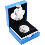 One Dollar Silver 2014 White Terrier Dog: Photo Coin, Niue, One Dollar Silver 2014 White Terrier Dog / thumbnail