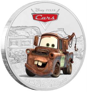 Niue / Silver Ounce 2017 Cars - Tow Mater - reverse photo