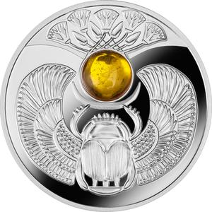 Niue / One Dollar Silver 2016 Amber Scarabaeus - reverse photo