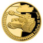 Gold Half Ounce 2022 Armoured Vehicles - Mk VIII Cromwell: Photo Coin, Niue, Gold Half Ounce 2022 Armoured Vehicles - Mk VIII Cromwell / thumbnail