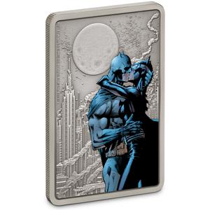 Niue / Silver Ounce 2020 Caped Crusader - The Kiss - reverse photo