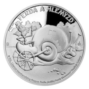 Niue / One Dollar Silver 2019 Ferdy the Ant - Ferdy and Snail - reverse photo