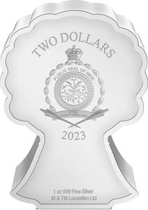 Niue / Silver Ounce 2023 Chibi - Star Wars: Lando Calrissian - obverse photo