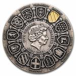Silver Two Ounces 2022 Camelot - Sir Lancelot: Photo Coin, Niue, Silver Two Ounces 2022 Camelot - Sir Lancelot / thumbnail