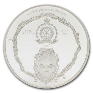 Niue / Silver Ounce 2025 Marvel - Groot - obverse photo