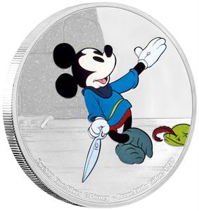 Niue / Silver Ounce 2016 Mickey - Brave Little Tailor - reverse photo